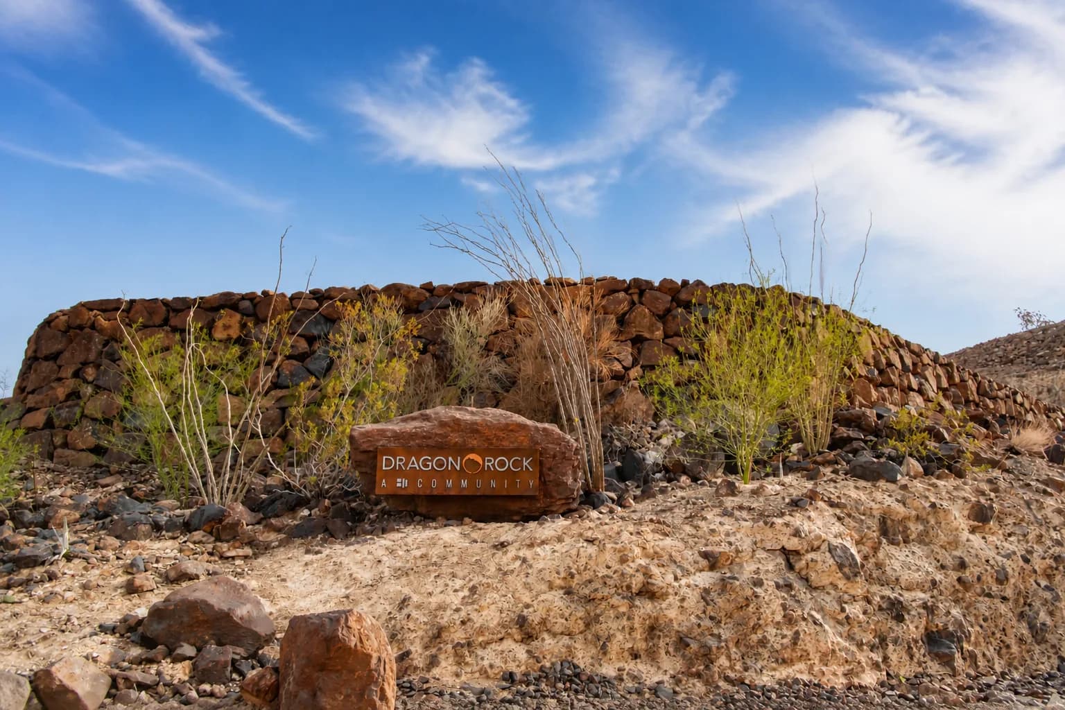 Dragon Rock in MacDonald Highlands, Nevada