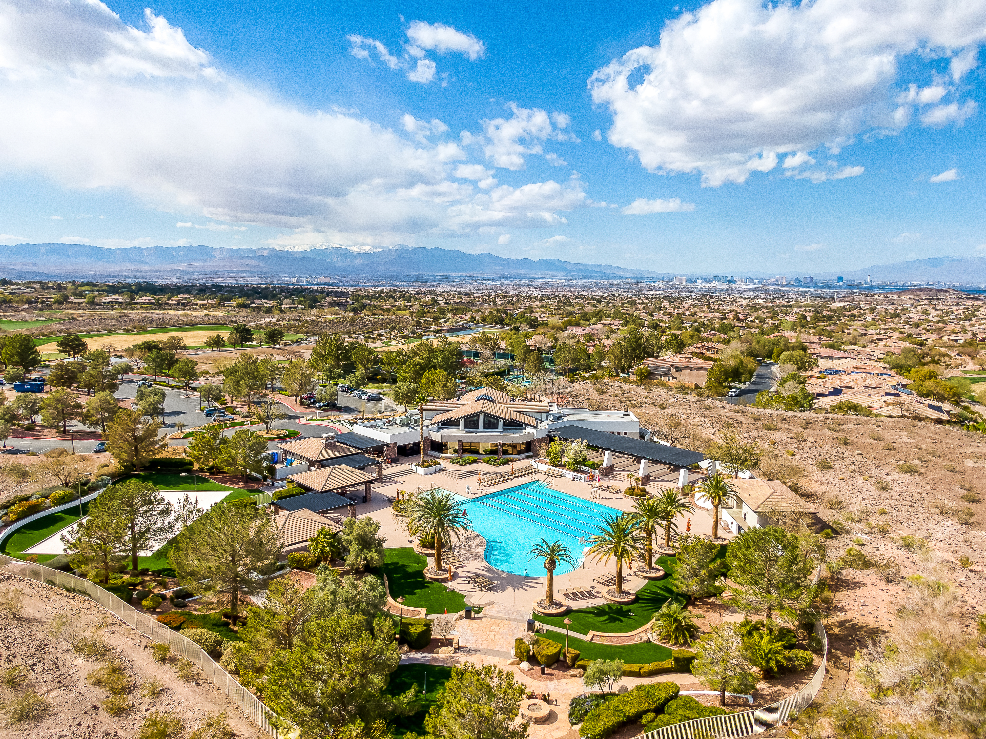 Anthem Country Club Henderson Nv Aerial