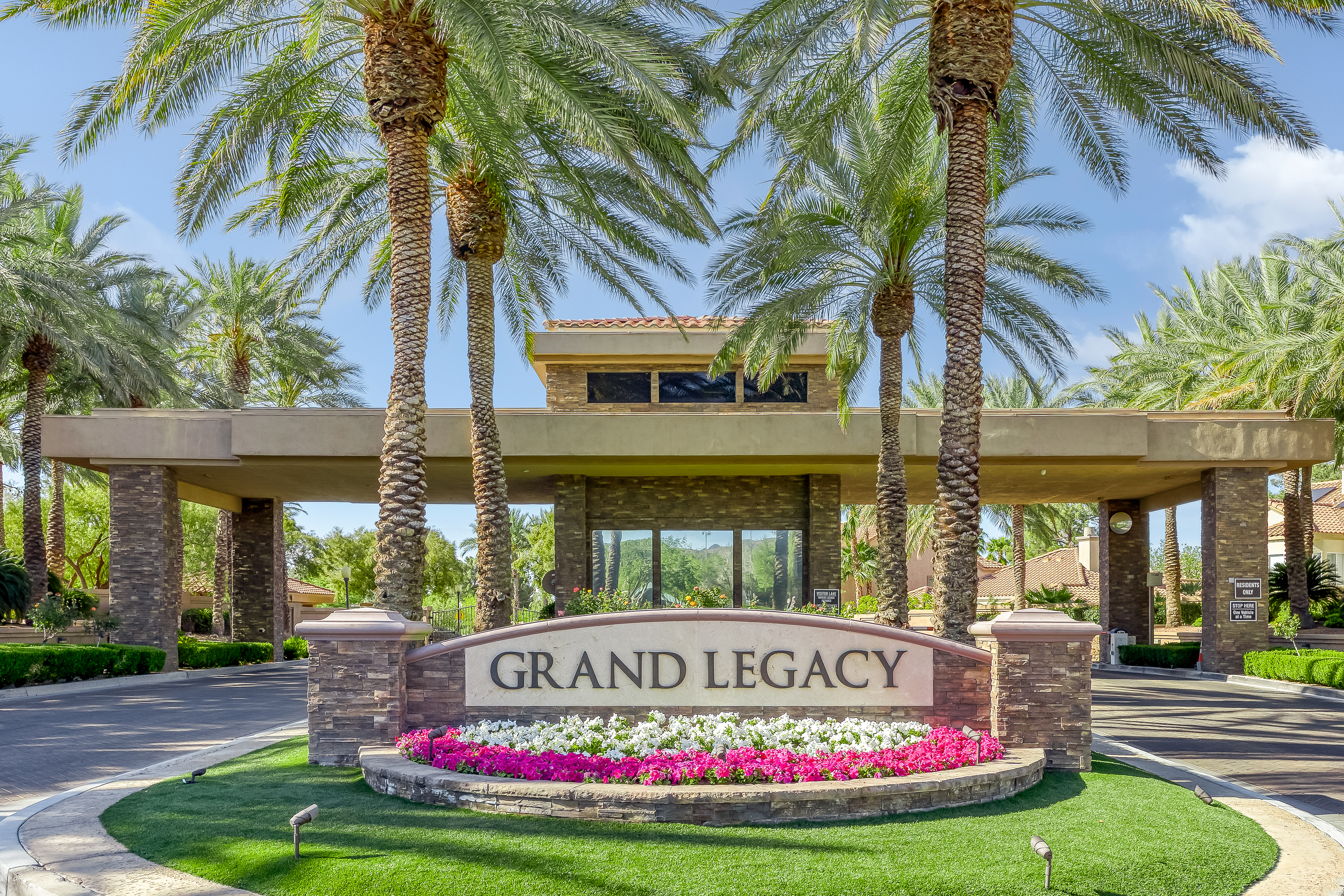Grand Legacy Henderson Nv Gated Community Entrance