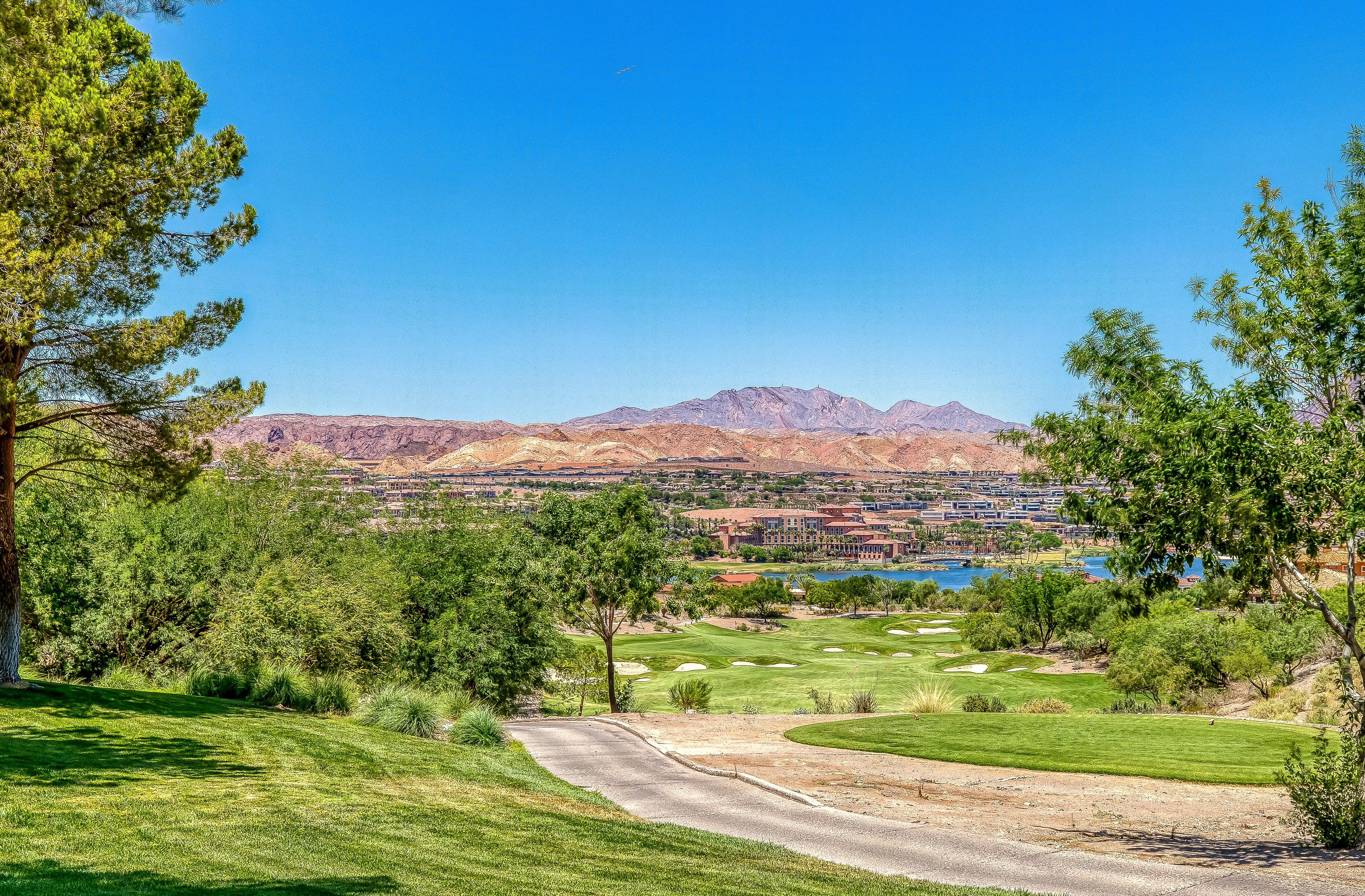 Southshore Lake Las Vegas Golf Course Mountain Views Henderson Nv