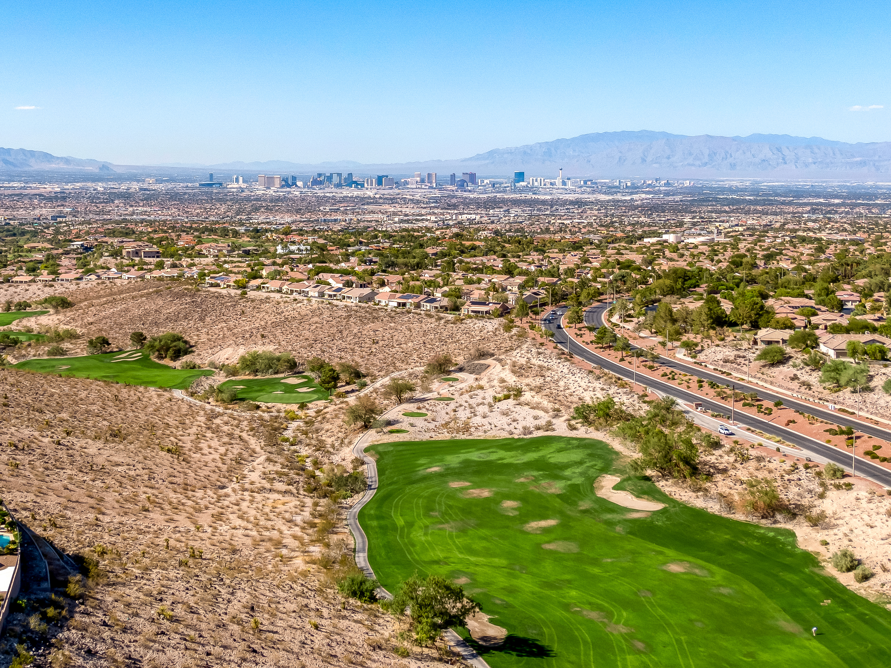 Sun City Anthem Golf Course Strip Views Henderson Nv